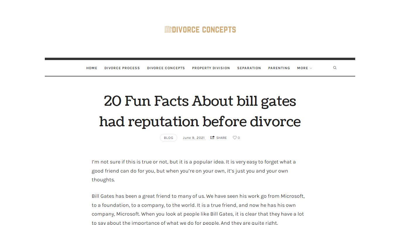 20 Fun Facts About bill gates had reputation before divorce